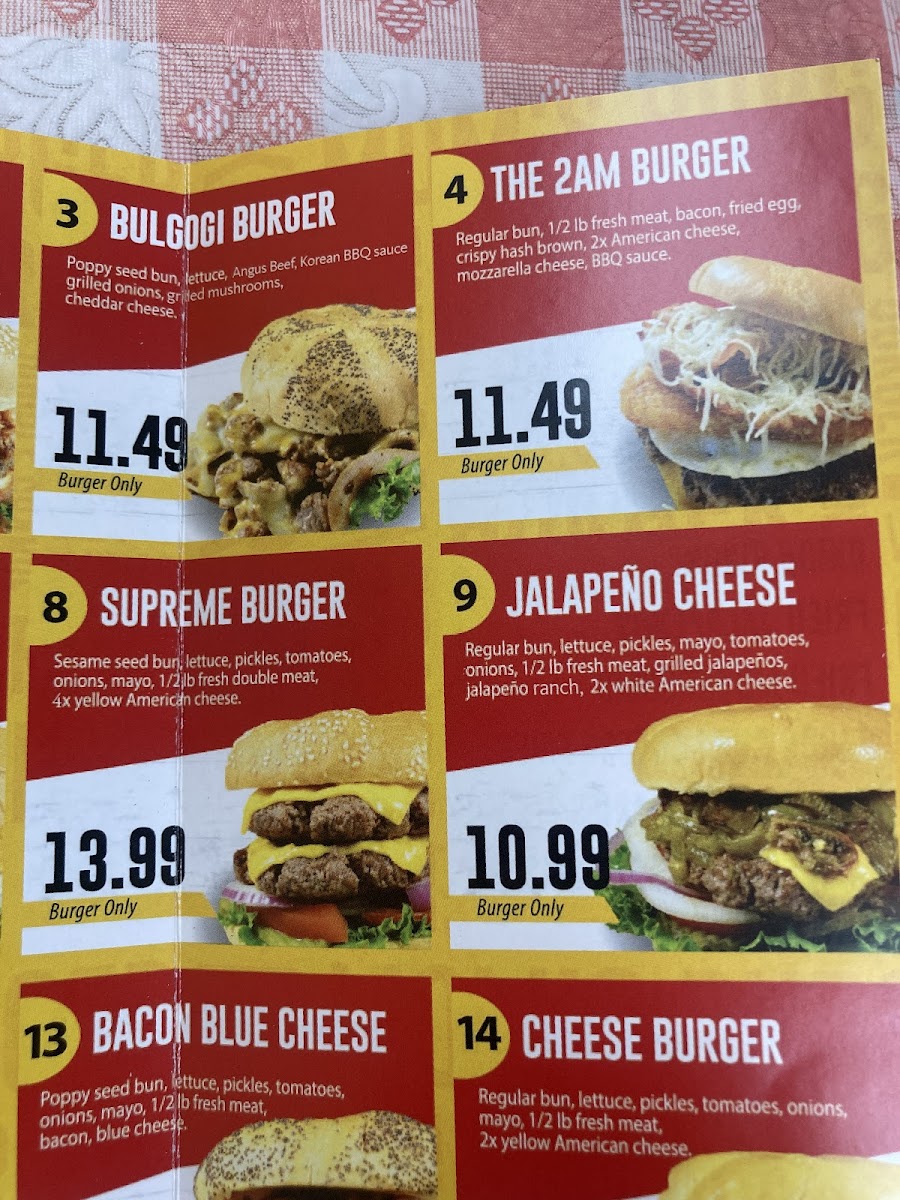 Mom's Burgers & Wings Menu - Image 6